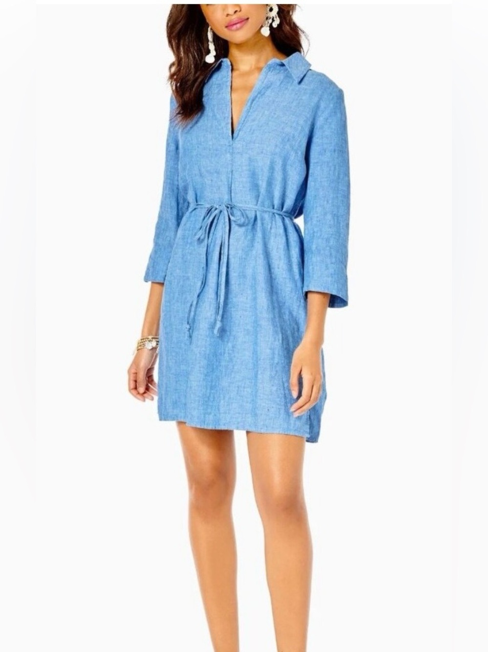 Lilly Pulitzer Pilar Linen Dress XXS